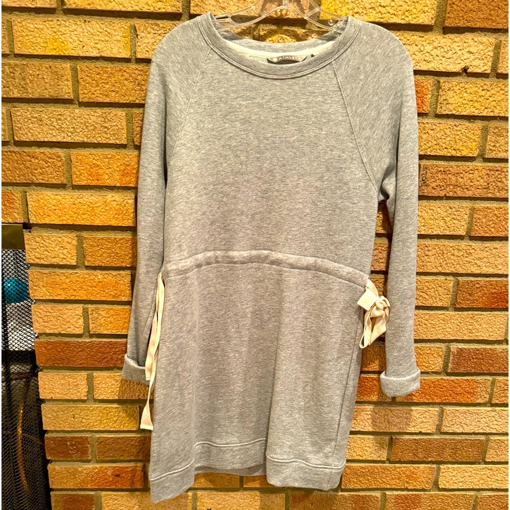 Athleta small grey sweatshirt dress.  Excellent condition. No tags